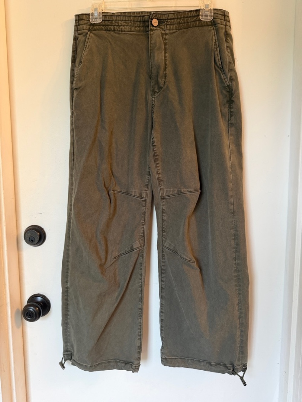 PAIGE women's reid joggers vintage forester green 28 - Picture 2 of 5